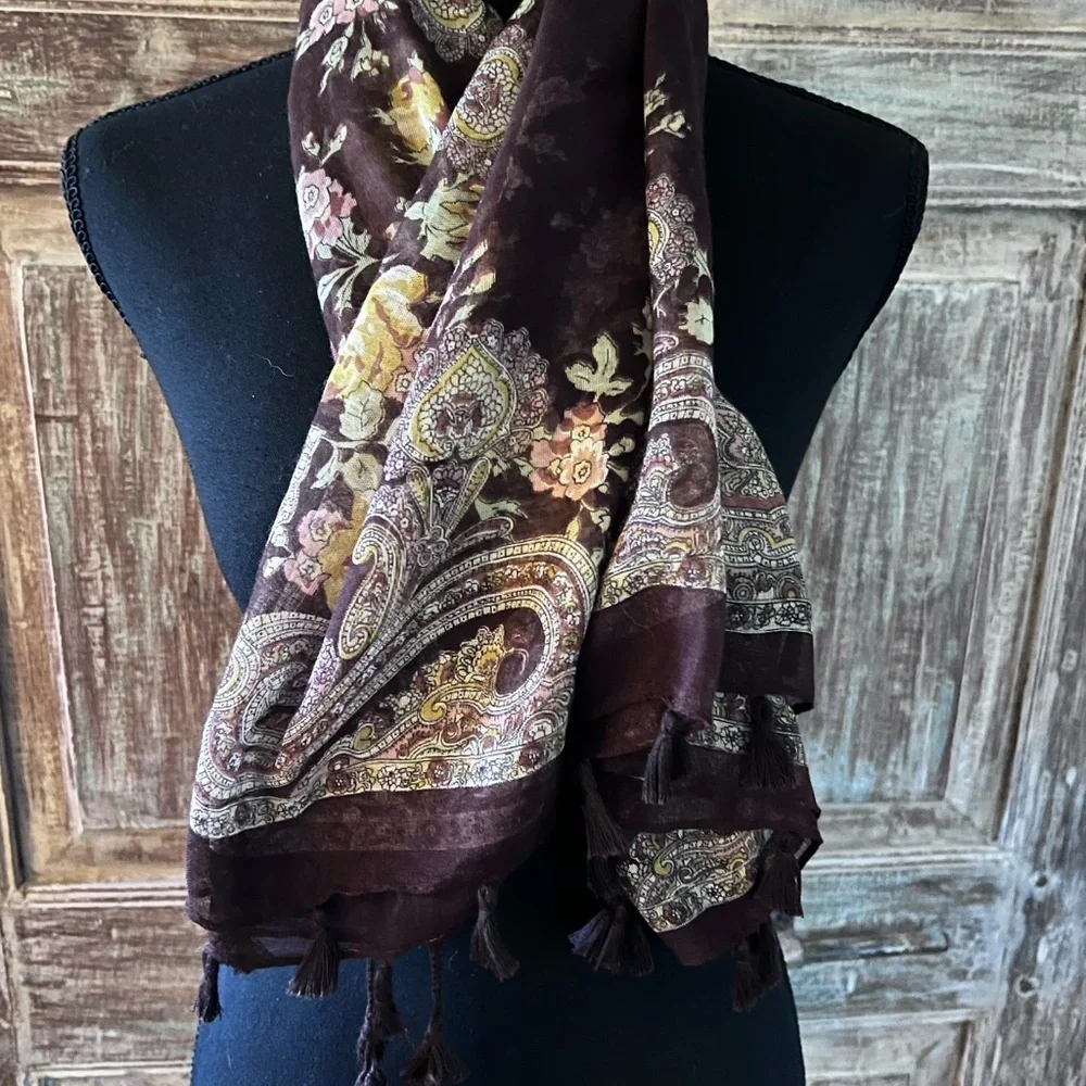 INC Paisley Scarf
